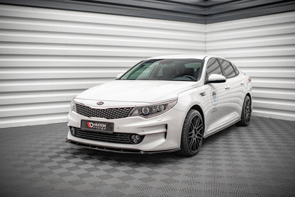 Front Ansatz V.1 für Kia Optima Mk4 schwarz matt