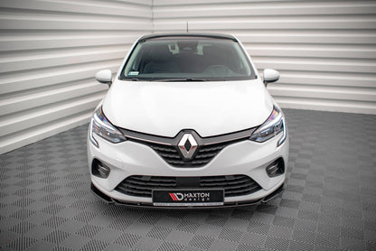 Front Ansatz V.1 für Renault Clio Mk5 Carbon Look