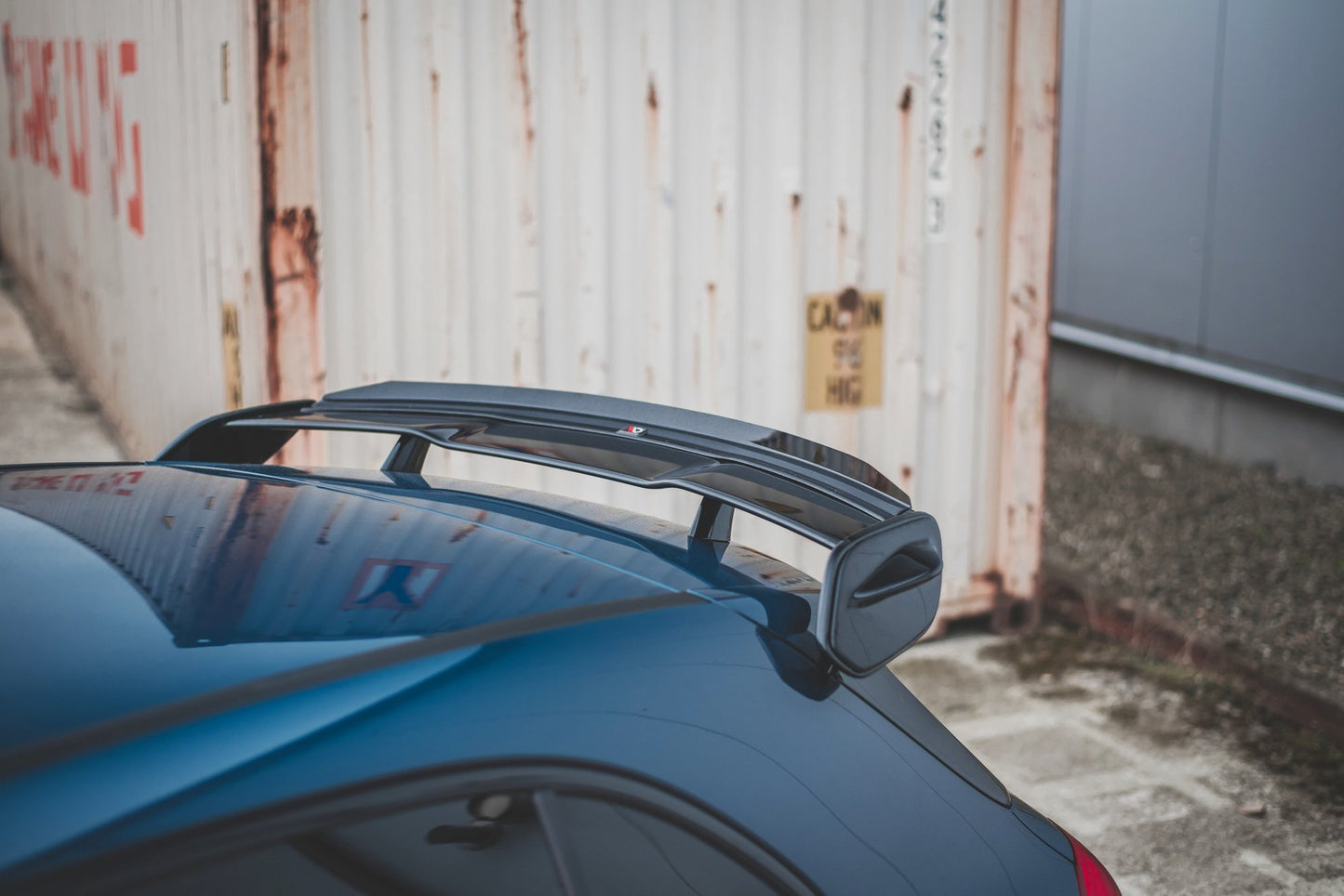 Spoiler CAP für Mercedes A35 AMG  Hatchback W177  Carbon Look