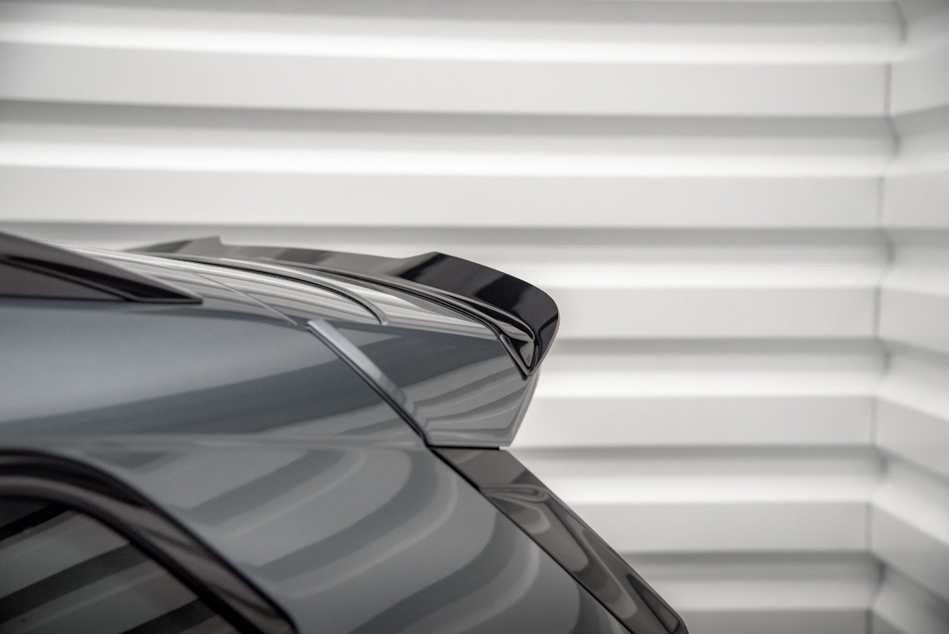 Spoiler CAP für Cupra Ateca schwarz matt