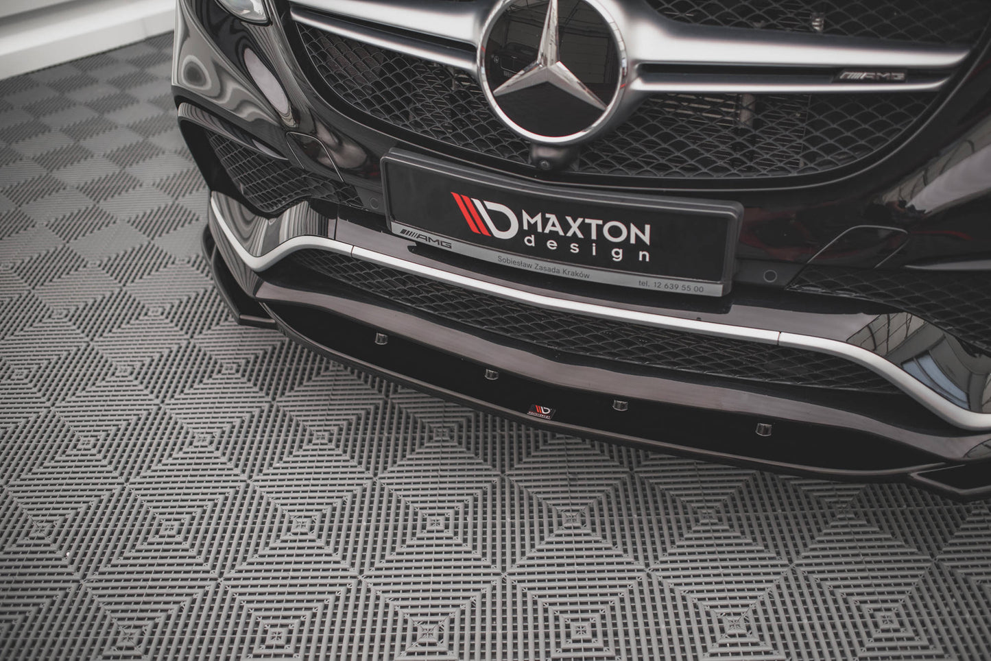 Front Ansatz V.2 für Mercedes-Benz GLE Coupe 63 AMG C292 Carbon Look