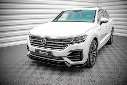 Front Ansatz für Volkswagen Touareg R-Line Mk3 Carbon Look