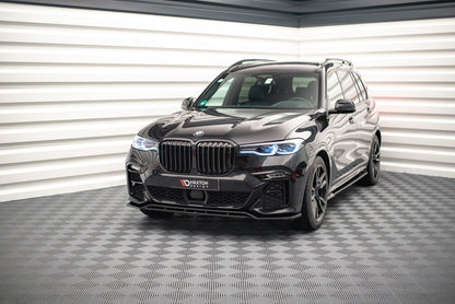 Front Ansatz V.1 für BMW X7 M G07 schwarz matt