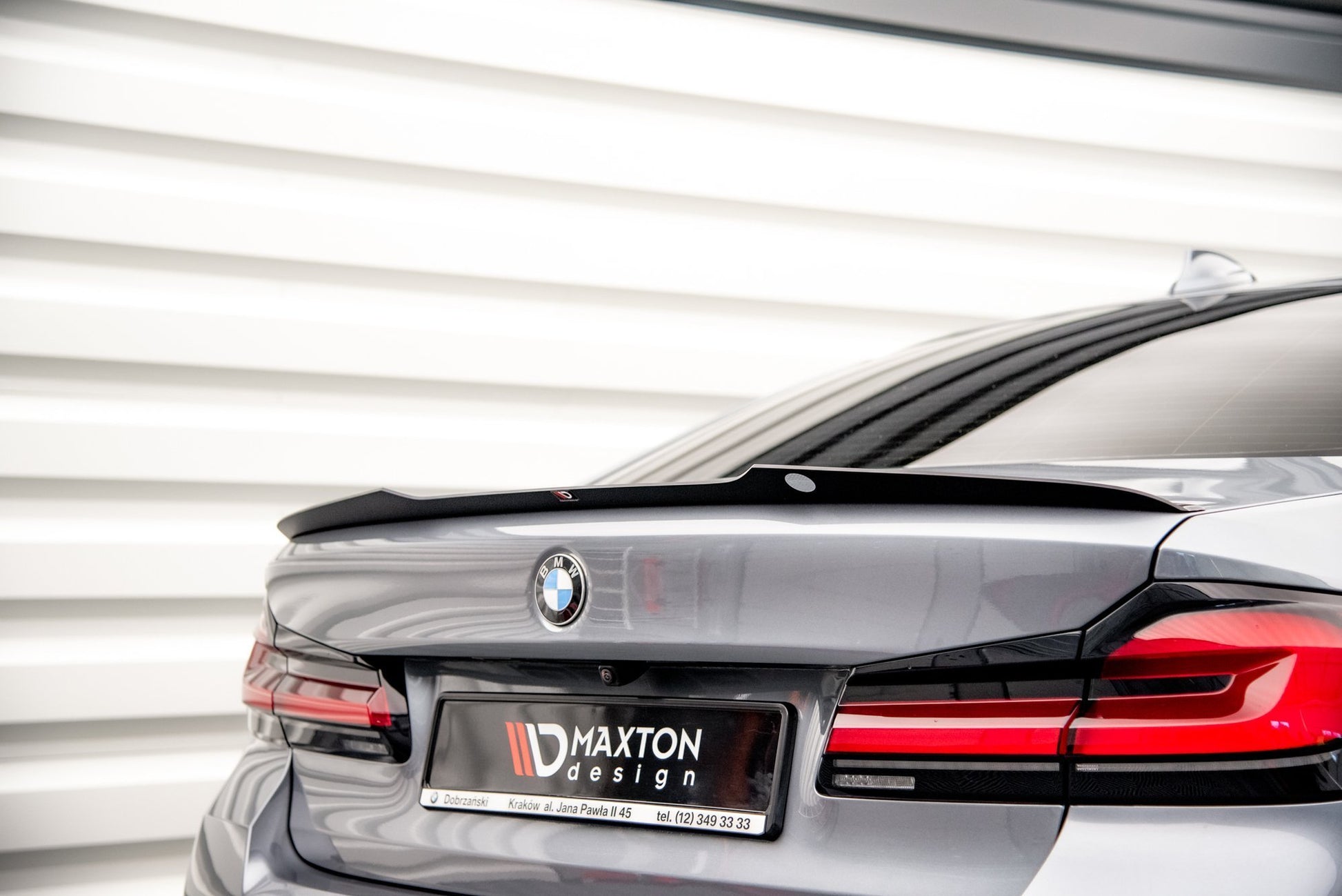 Spoiler CAP für BMW 5er G30 Facelift M-Paket Carbon Look