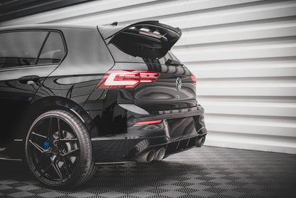 Spoiler CAP V.2 für Volkswagen Golf 8 R-Performance / GTI Clubsport Carbon Look