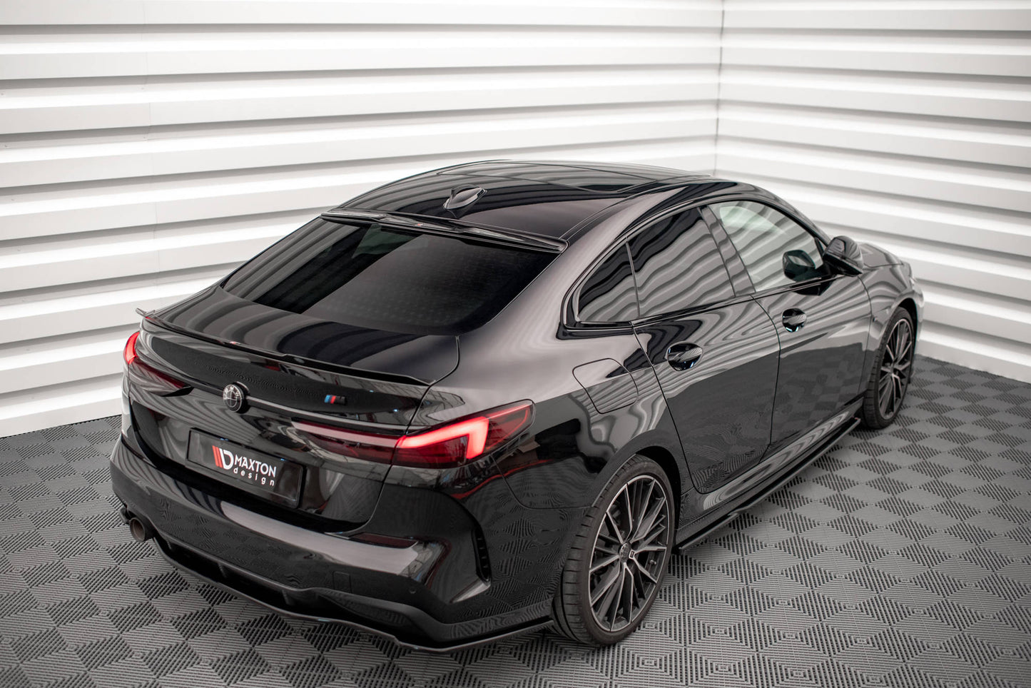 Heckscheiben Spoiler für BMW 2 Gran Coupe M-Paket / M235i F44 schwarz matt
