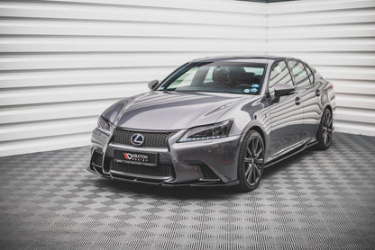 Seitenschweller Ansatz für Lexus GS F Sport Mk4(L10) schwarz matt