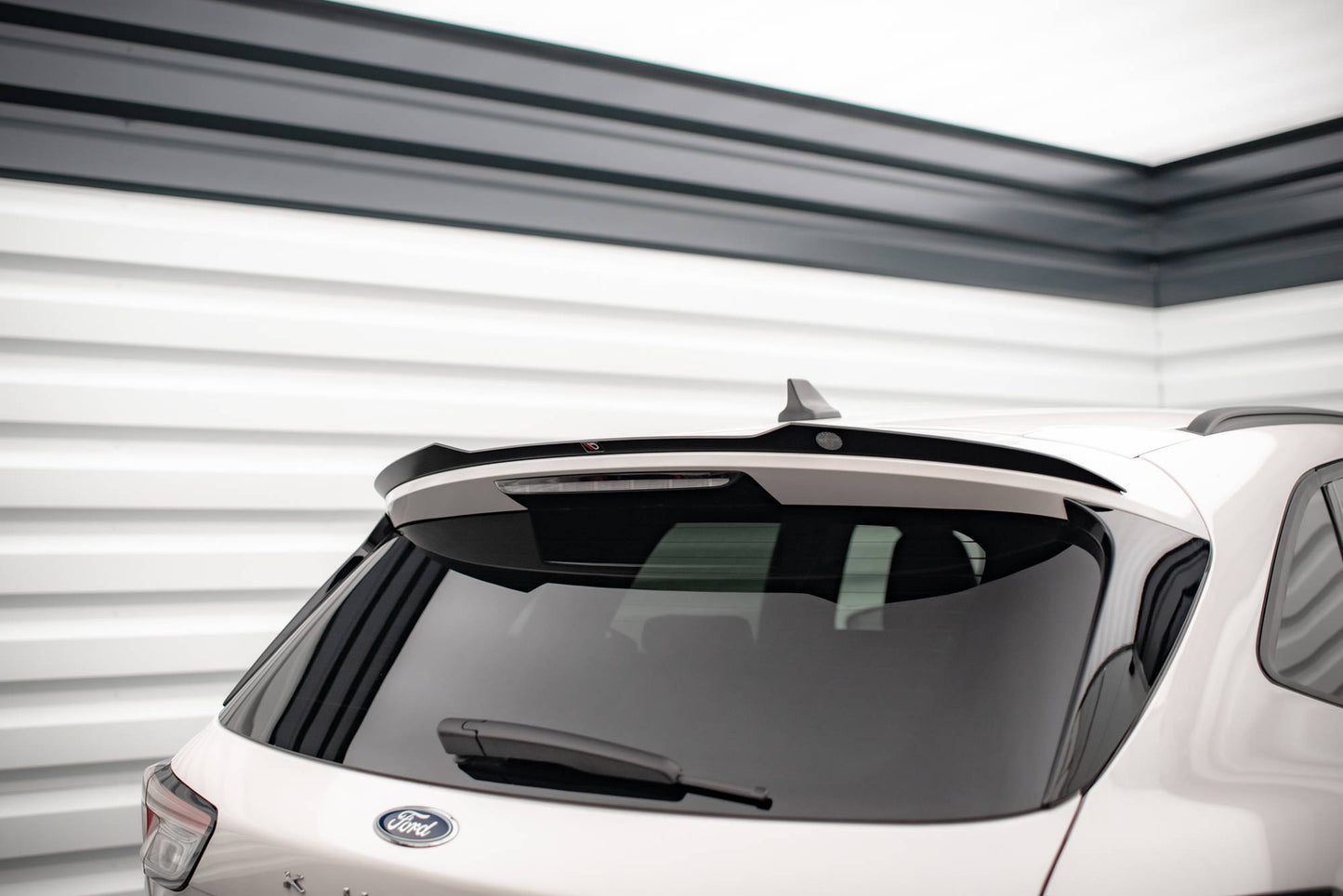 Spoiler CAP für Ford Kuga ST-Line Mk3 schwarz matt
