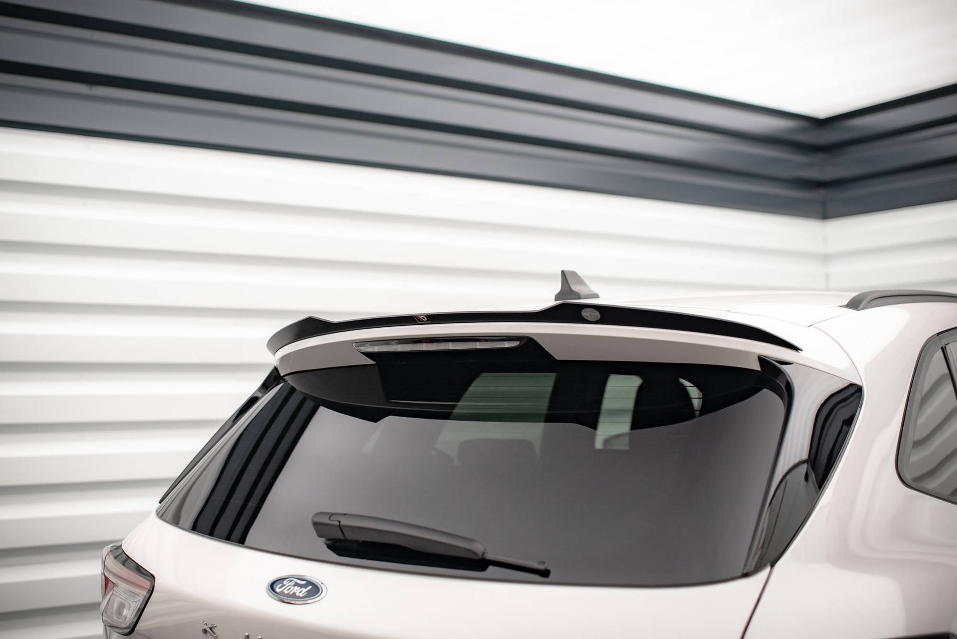 Spoiler CAP für Ford Kuga ST-Line Mk3 schwarz matt