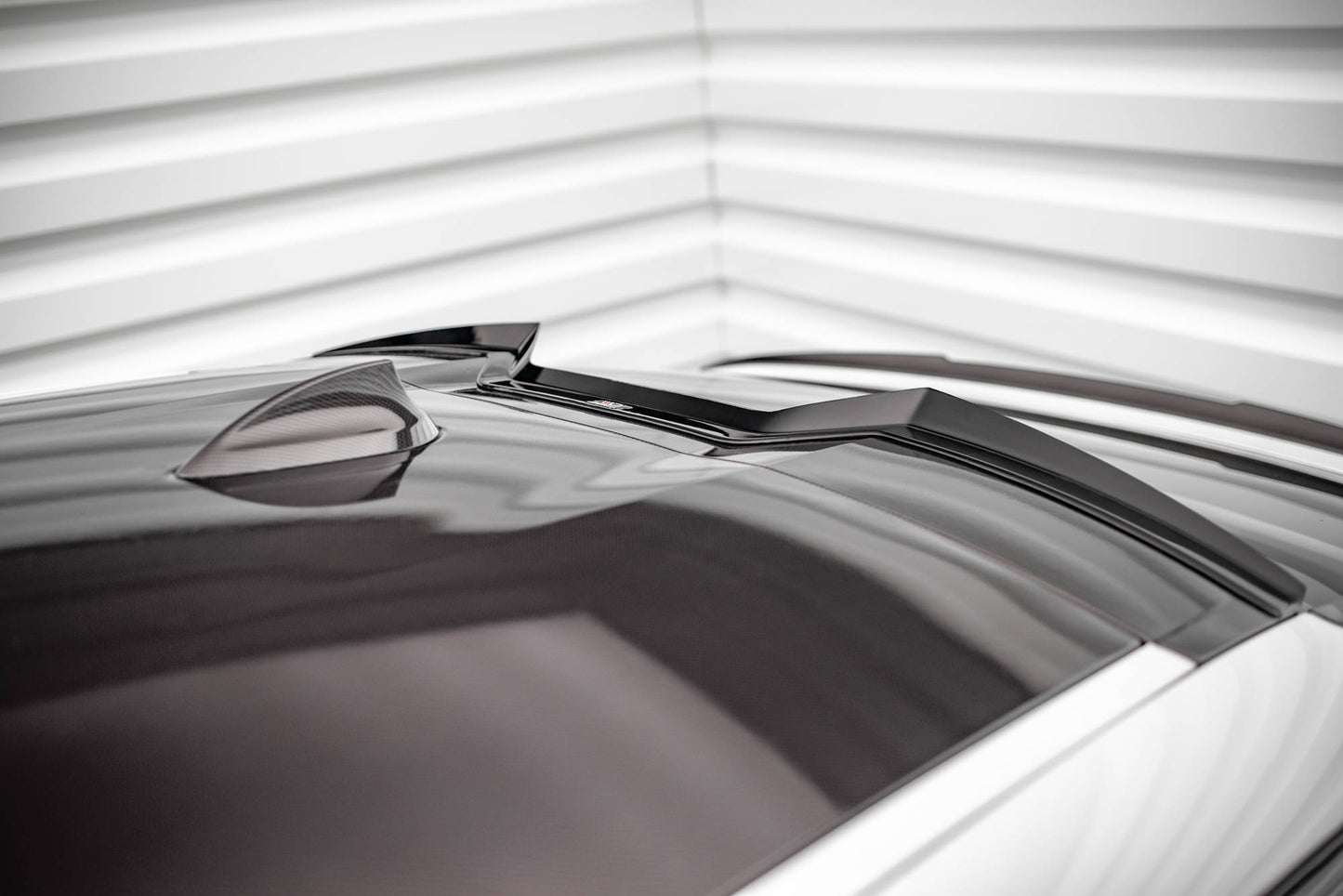 Spoiler CAP für BMW X6 M-Paket G06 schwarz Hochglanz