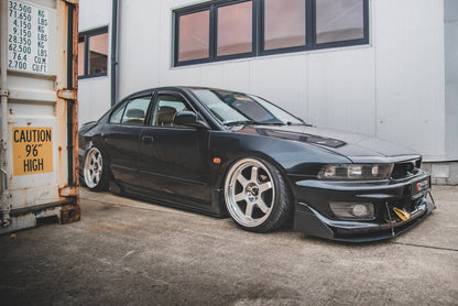 Sport Seitenschweller Ansatz für Mitsubishi Galant Avance Mk8