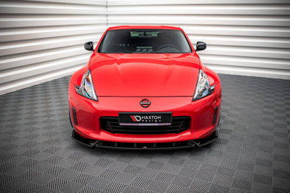 Front Ansatz V.3 für Nissan 370Z Facelift schwarz matt