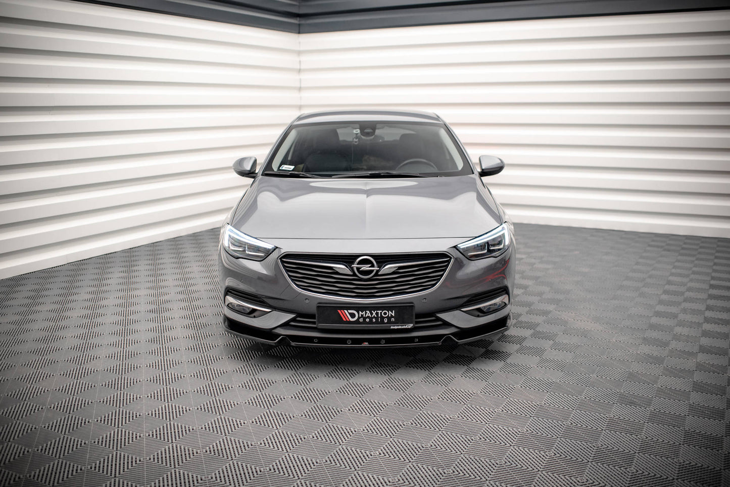 Front Ansatz V.2 für Opel Insignia Mk2 schwarz matt