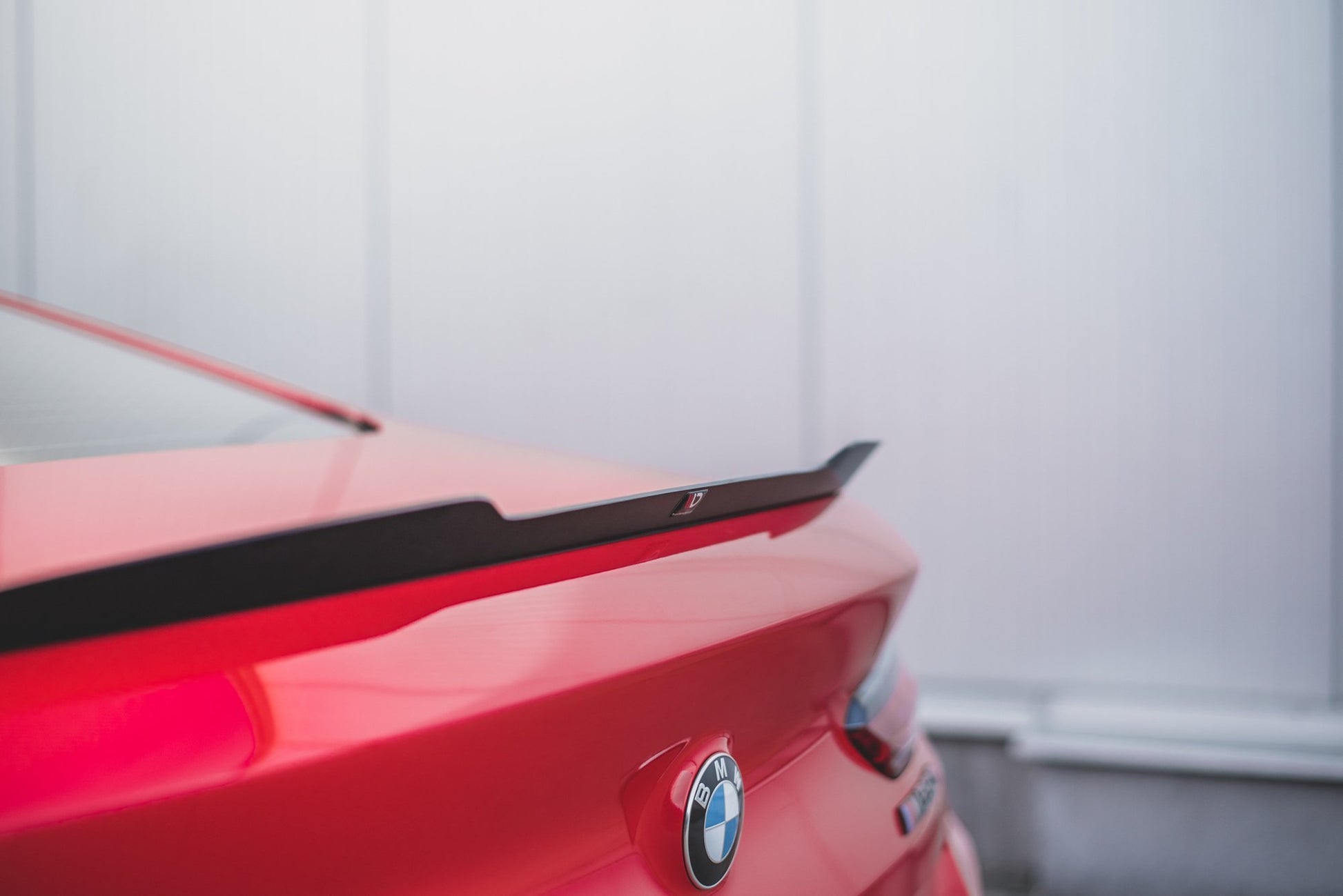 Spoiler CAP für BMW 8 Coupe M-Paket G15 schwarz matt