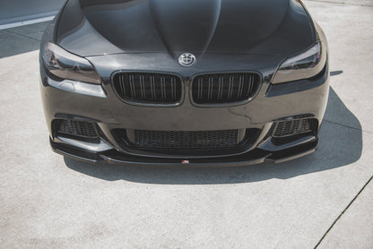 Front Ansatz V.4 für BMW 5er F10/F11 M-Paket schwarz matt