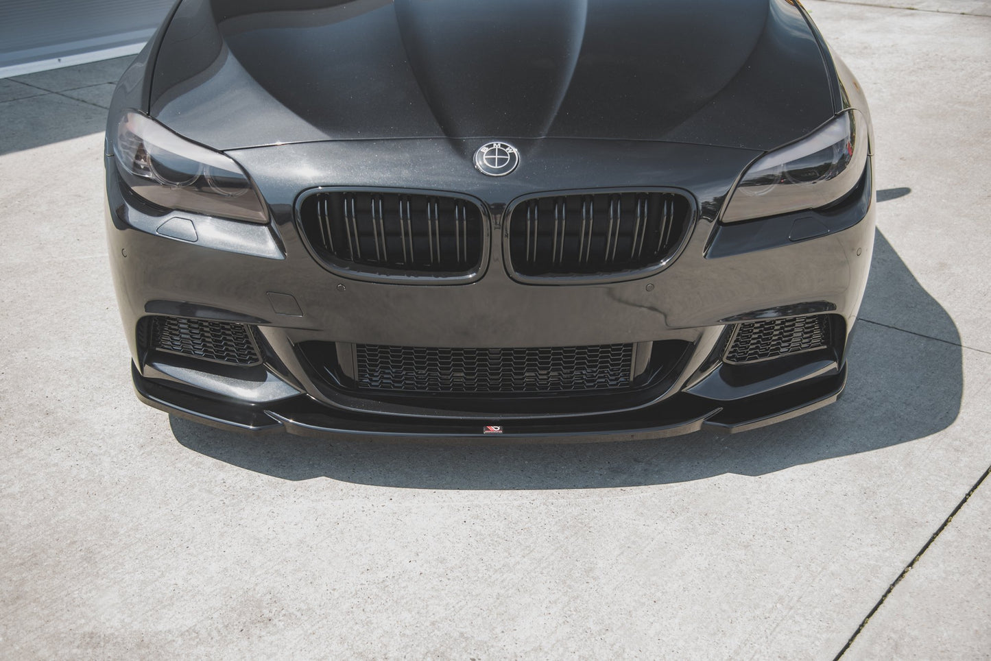 Front Ansatz V.4 für BMW 5er F10/F11 M-Paket Carbon Look