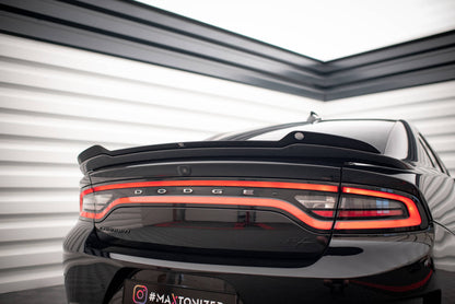 Spoiler CAP für Dodge Charger SRT Mk7 Facelift schwarz Hochglanz