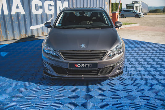Front Ansatz V.1 für Peugeot 308 Mk2 Facelift Carbon Look