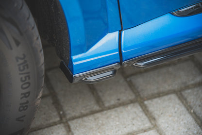 Seitenschweller Ansatz für Ford Puma ST-Line schwarz matt