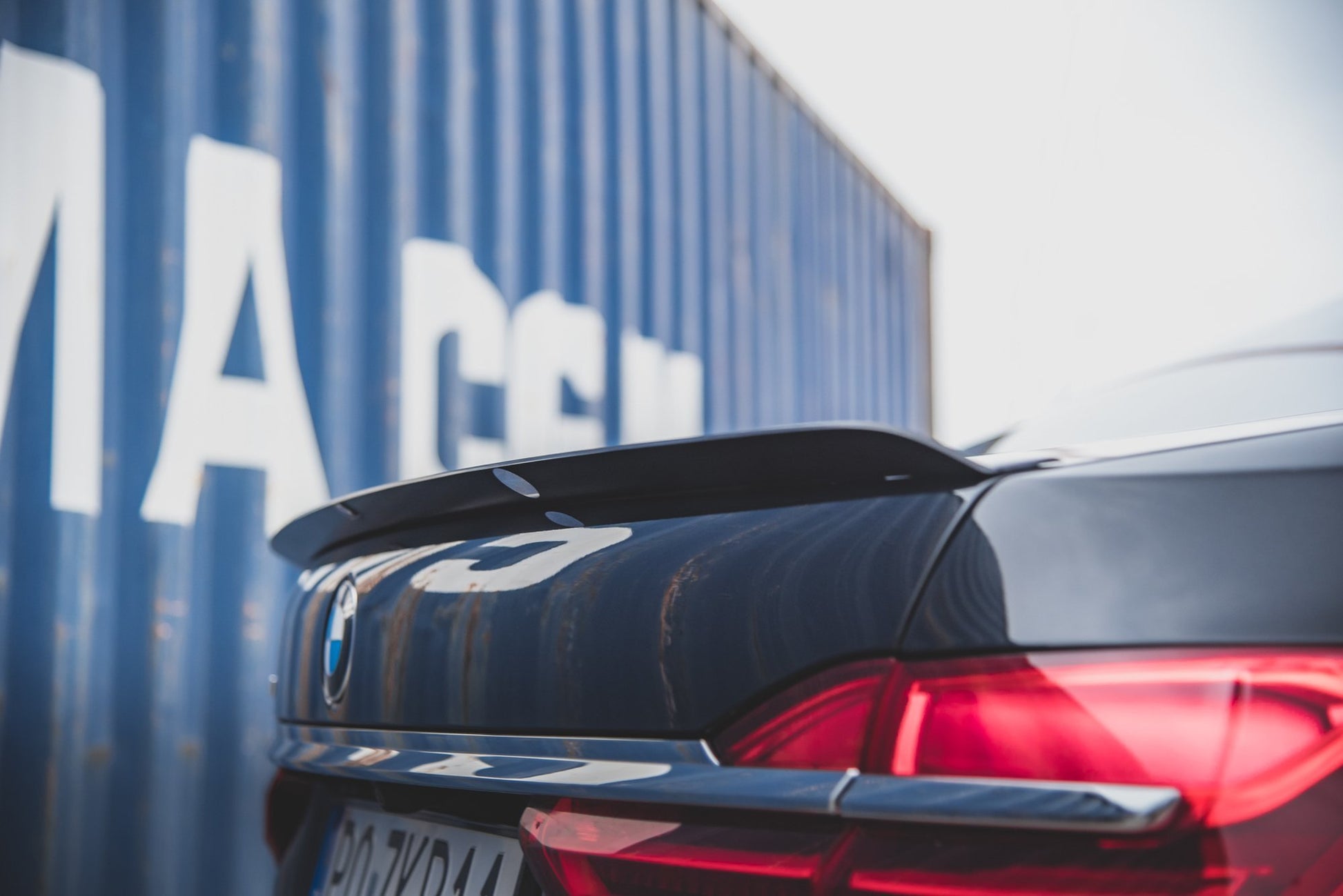 Spoiler CAP für BMW 7 M-Paket G11 Carbon Look