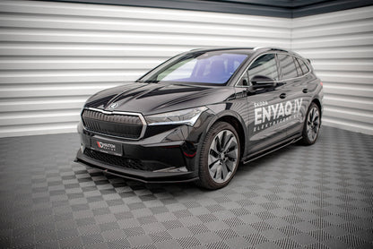 Front Ansatz V.1 für Skoda Enyaq iV Carbon Look