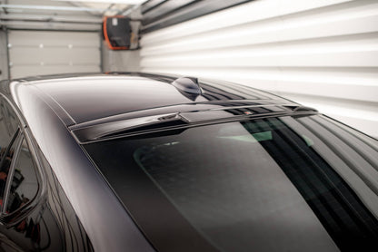 Heckscheiben Spoiler für BMW X6 M-Paket F16 schwarz Hochglanz