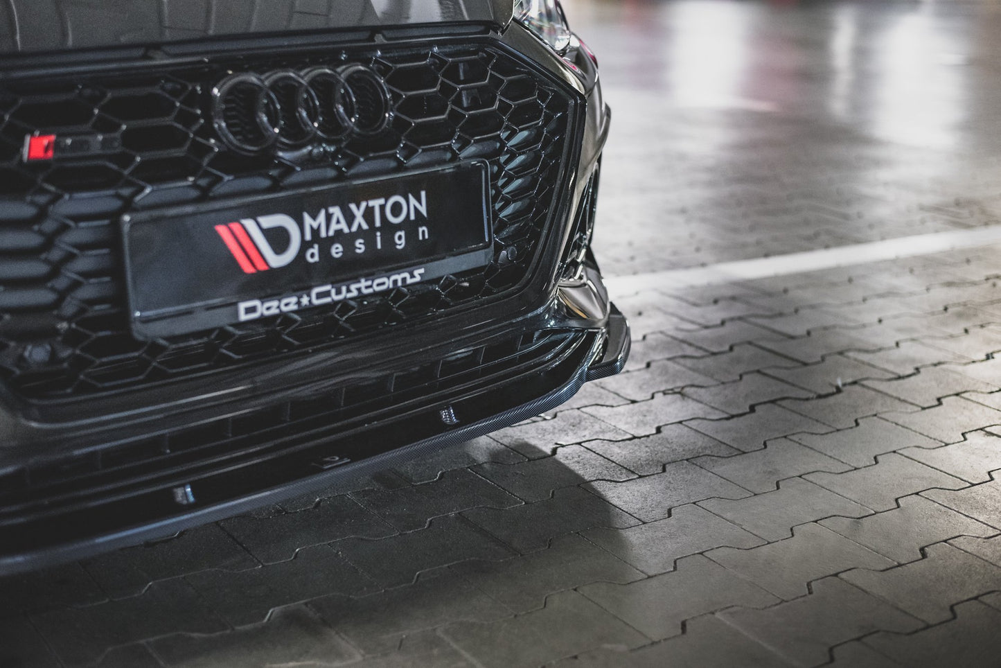 Front Ansatz V.3 für Audi RS5 F5 Facelift Carbon Look