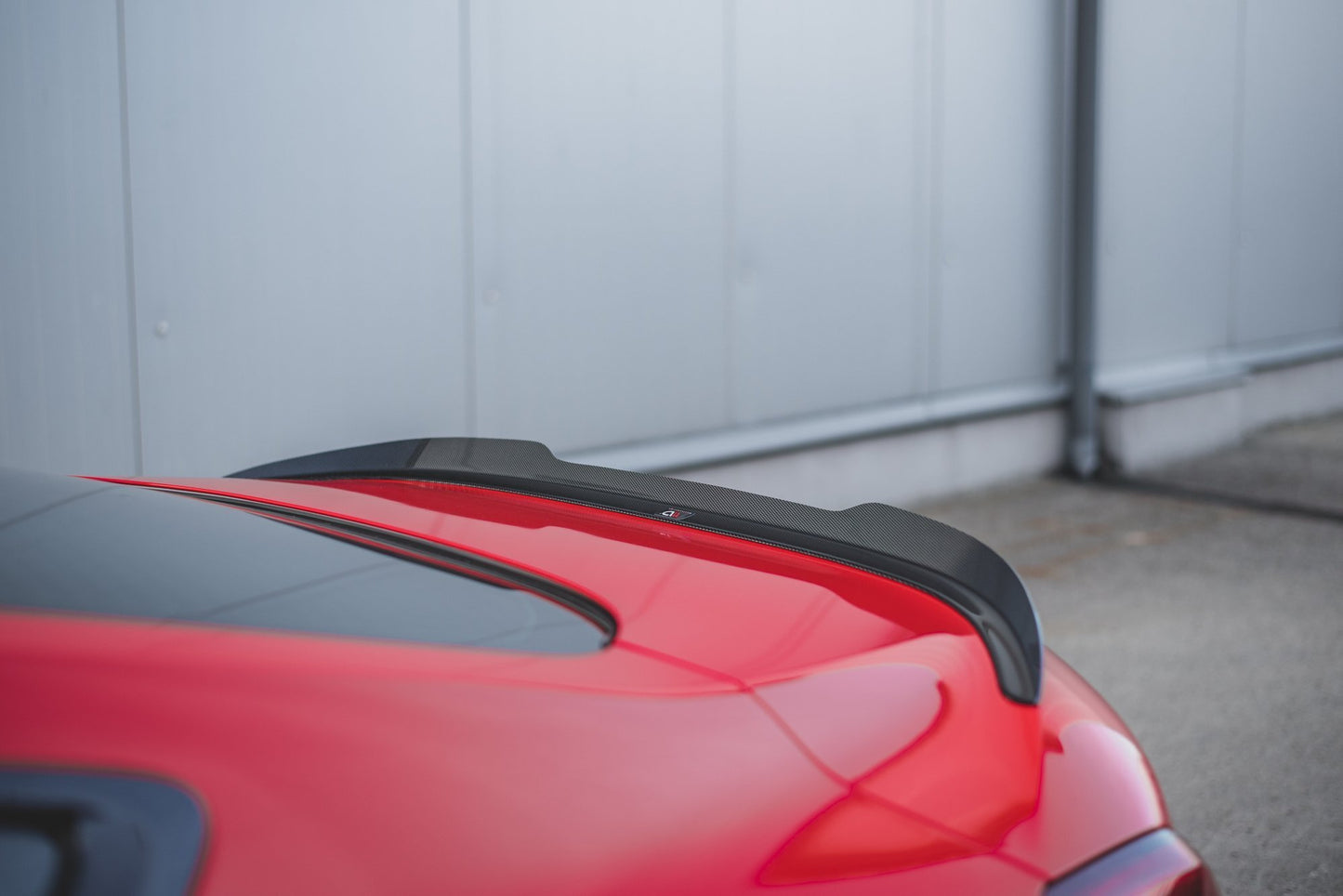 Spoiler CAP für BMW 8 Coupe M-Paket G15 schwarz matt
