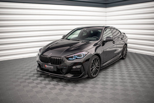 Front Ansatz V.3 für BMW 2 Gran Coupe M-Paket / M235i F44 schwarz matt