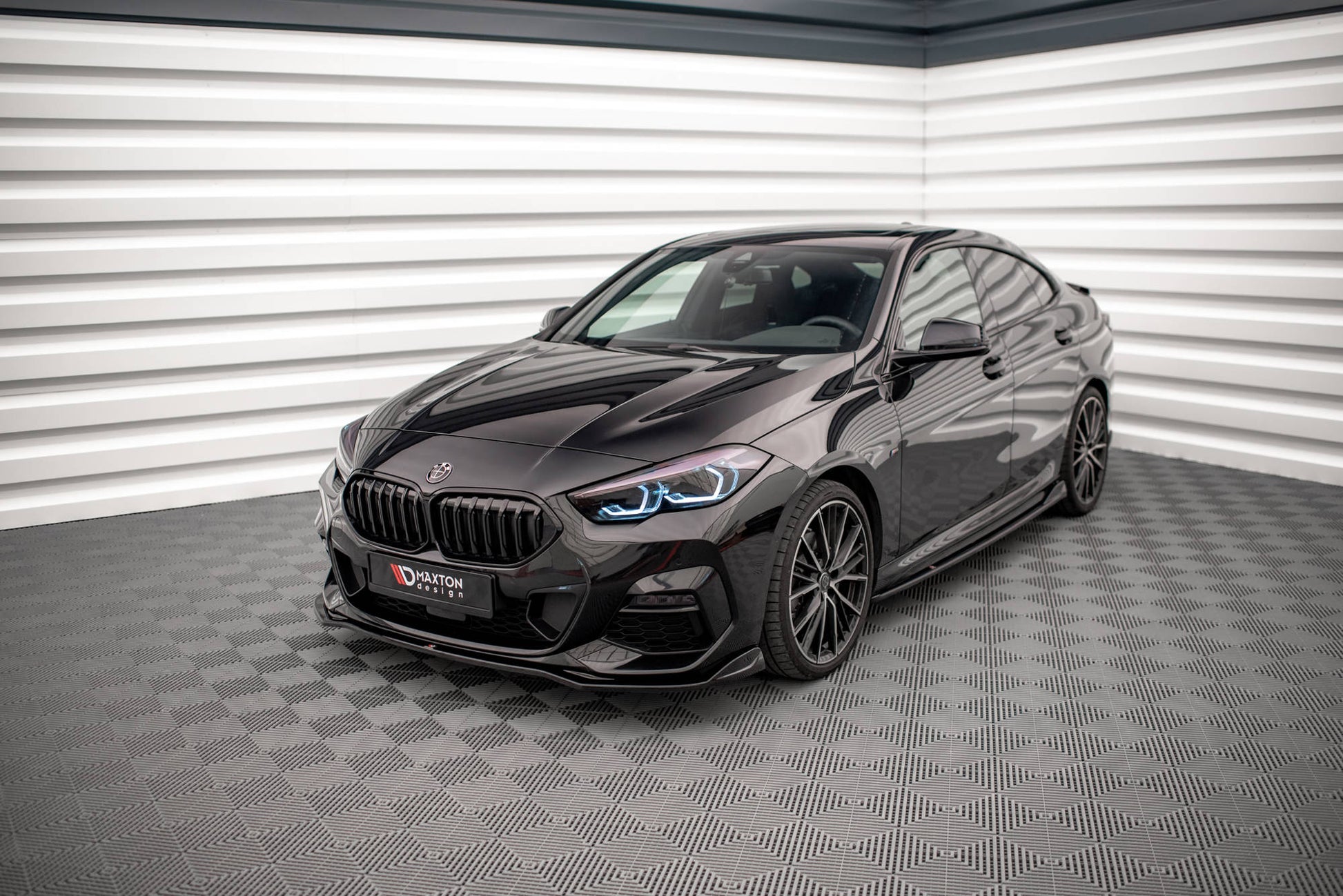 Front Ansatz V.3 für BMW 2 Gran Coupe M-Paket / M235i F44 Carbon Look