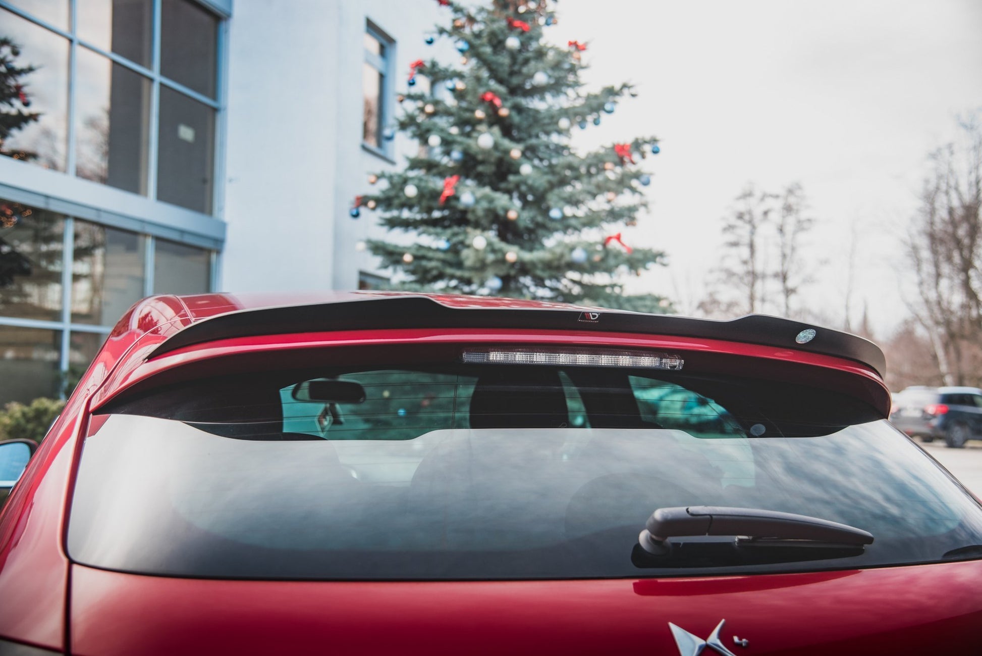 Spoiler CAP für Citroen DS4 Carbon Look