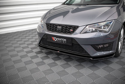 Front Ansatz V.2 für Seat Leon FR / Cupra Mk3 Carbon Look
