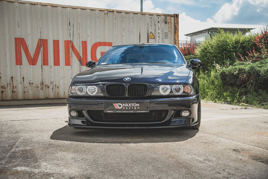 Front Ansatz für Seite + Front Ansatz für  BMW M5 E39 schwarz Hochglanz