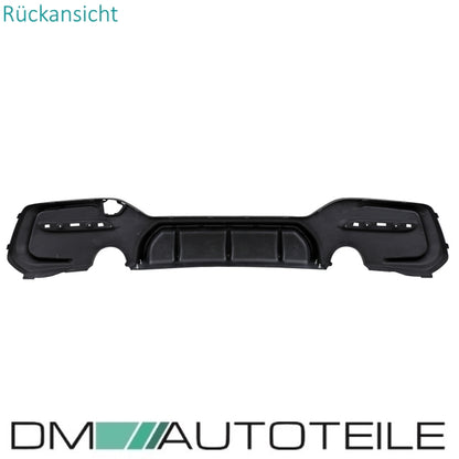 Sport-Performance Diffusor hochglanz passt für BMW F20 F21 135 140 M-Paket LCI