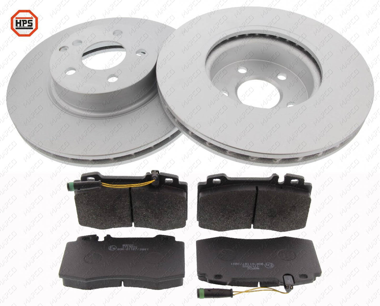 MAPCO Bremsensatz, Scheibenbremse Vorderachse  Satz  47812HPS