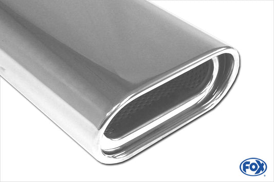 FOX BMW E30 316i/ 318i bis 9/87` Halbanlage ab Kat mit 3 Loch-Flansch - 135x80 Typ 53