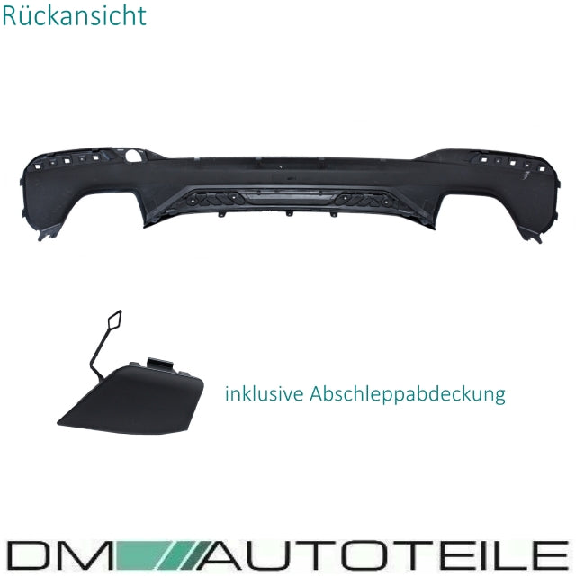 Diffusor Heckdiffusor Sport-Performance Carbon passt für BMW 5er G30 G31 mit M-Paket