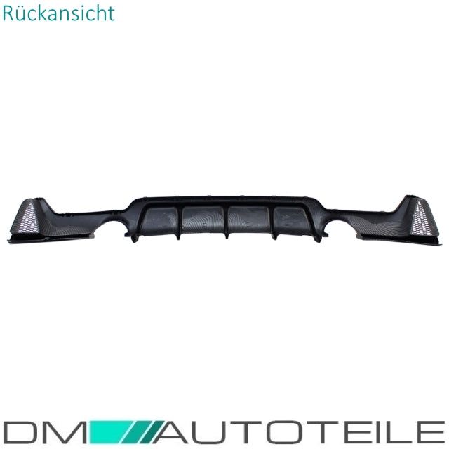 Heckdiffusor Sport-Performance Carbon Look passt für BMW F32 F33 F36 M-Paket