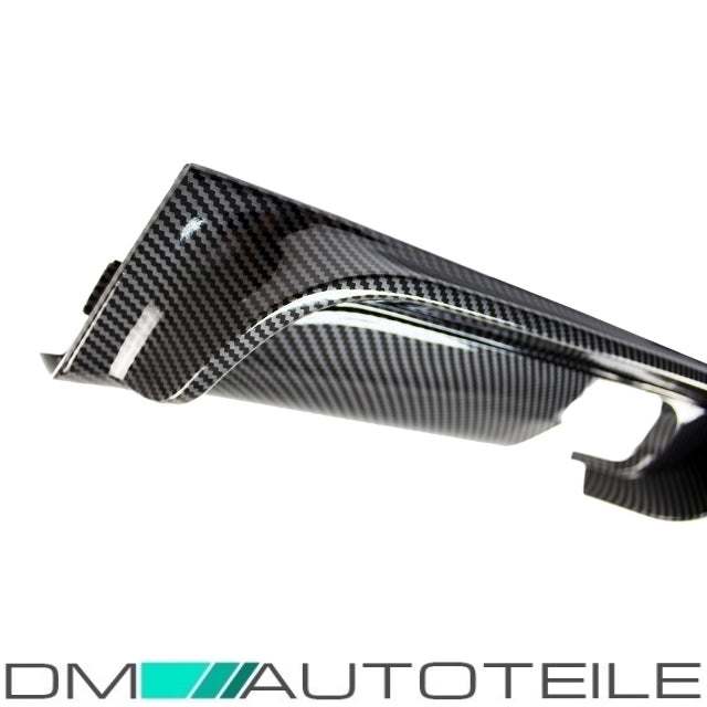 Heckdiffusor Sport-Performance Carbon Look glanz passt für BMW F30 F31 M-Paket