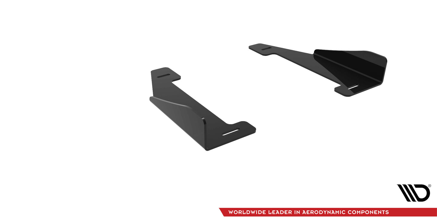 Side Flaps Volkswagen Golf R Mk7 schwarz Hochglanz
