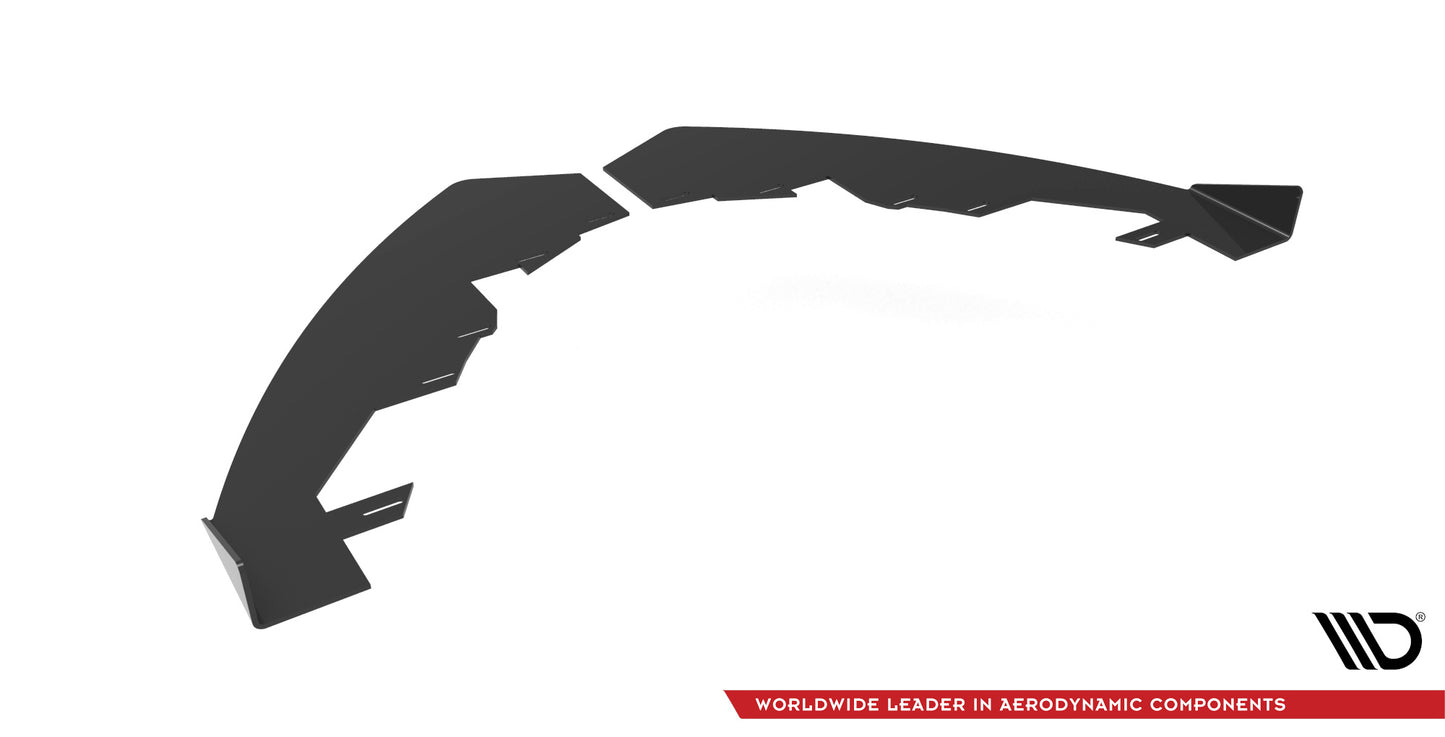 Front Flaps Opel Astra GTC OPC-Line J schwarz Hochglanz
