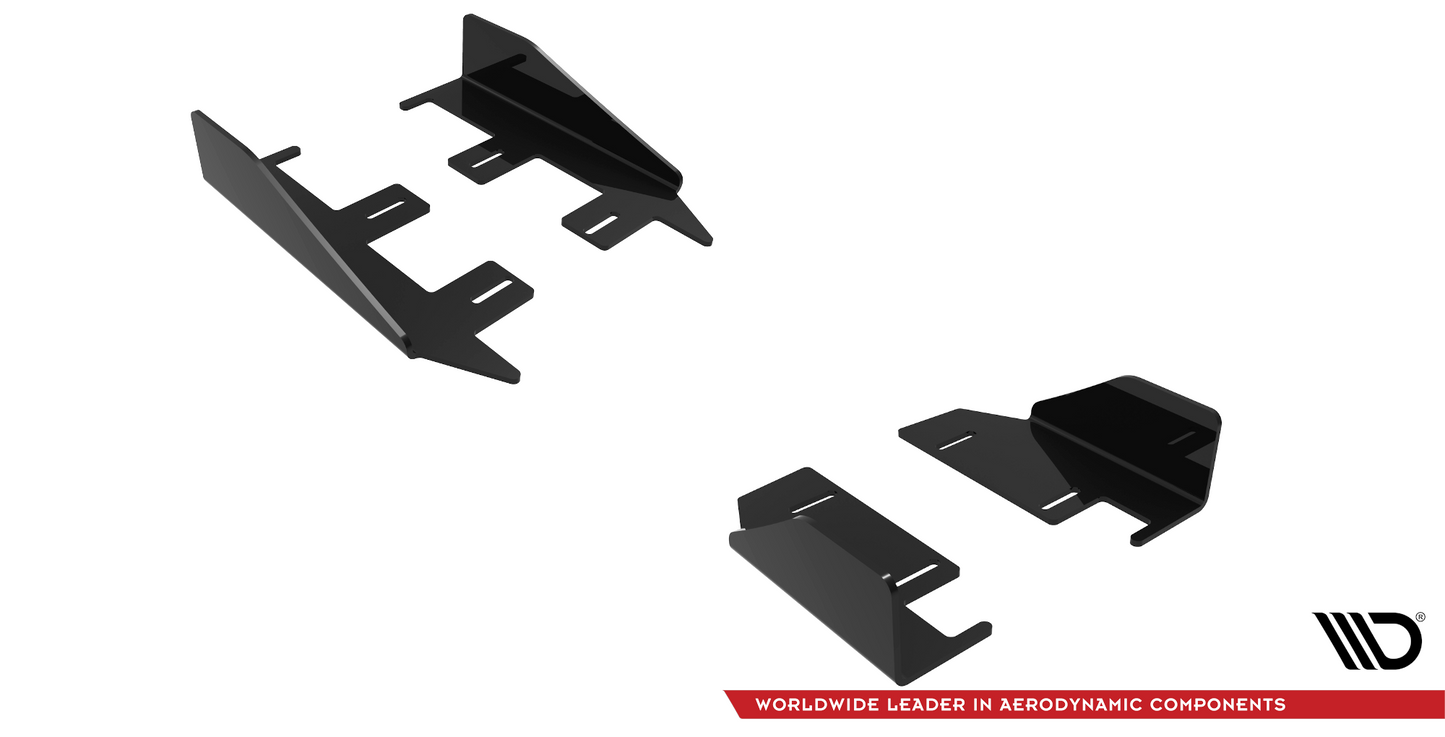 Side Flaps Audi RS3 Limousine 8Y schwarz Hochglanz