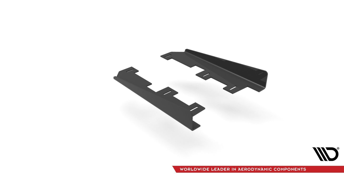 Side Flaps BMW 4er M-Paket G22 schwarz Hochglanz