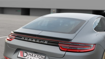Spoiler CAP für Porsche Panamera GTS 971 schwarz Hochglanz