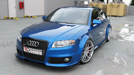 Front Ansatz V.2 für Audi RS4 B7 schwarz matt
