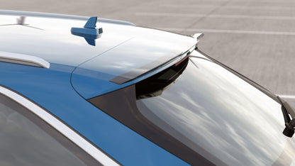 Spoiler CAP für Audi A6 S-Line / S6  C8 Avant schwarz matt