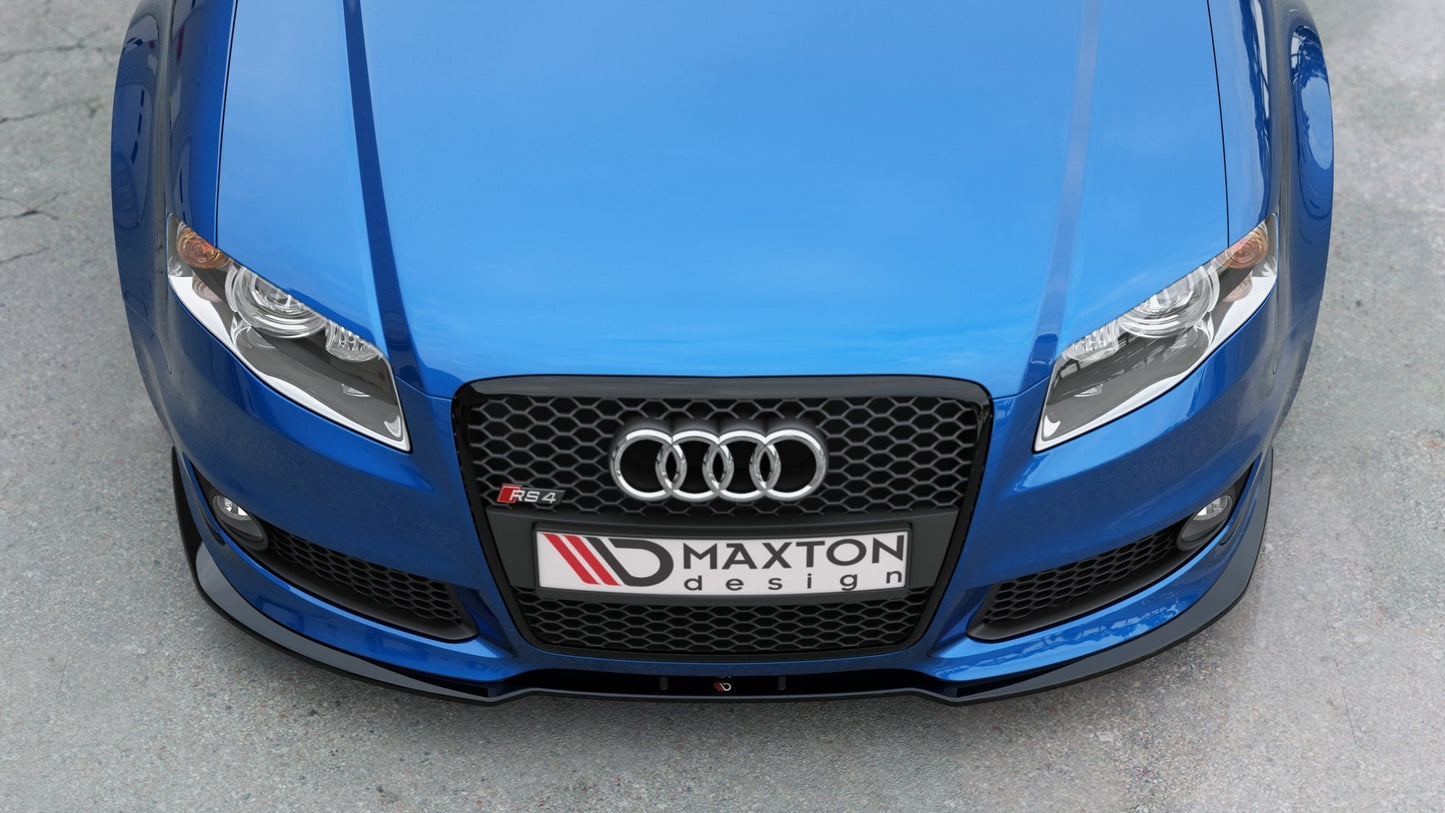Front Ansatz V.2 für Audi RS4 B7 schwarz matt