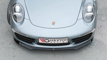 Front Ansatz V.2 für Porsche 911 Carrera 991 schwarz Hochglanz