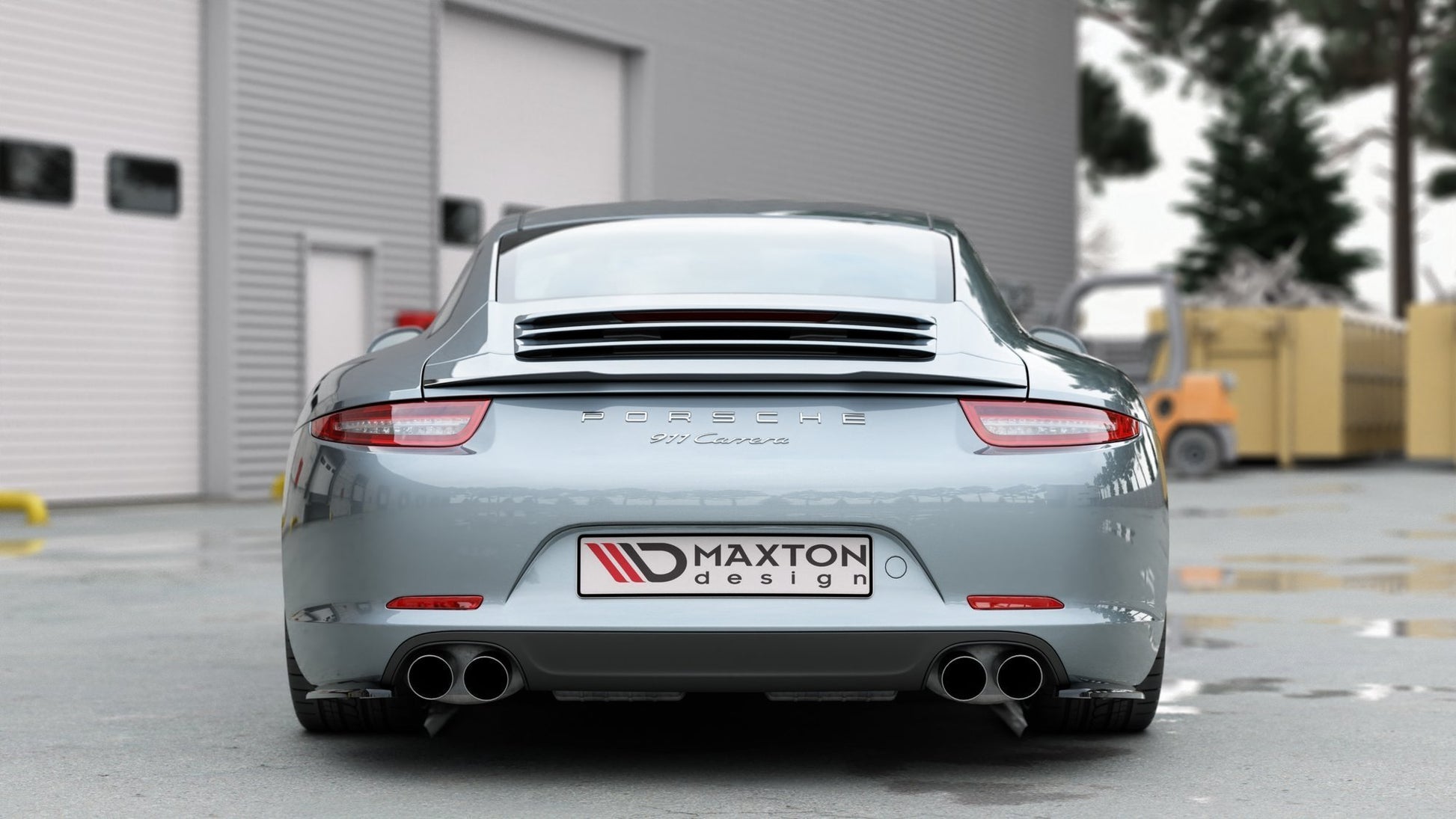 Spoiler CAP für Porsche 911 Carrera 991 Carbon Look