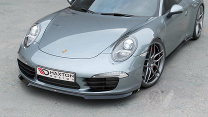 Front Ansatz V.2 für Porsche 911 Carrera 991 schwarz Hochglanz